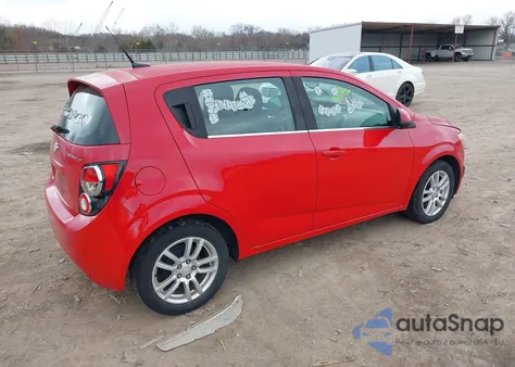 2013 Chevrolet Sonic Lt Auto z USA, uszkodzony, nr VIN 1G1JC6SH2D4196631